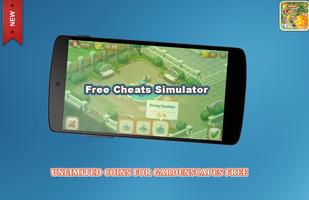 Coins cheats For Gardenscapes Prank (No Root) captura de pantalla 2