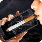 Rauchen virtuelle Zigaretten Zeichen