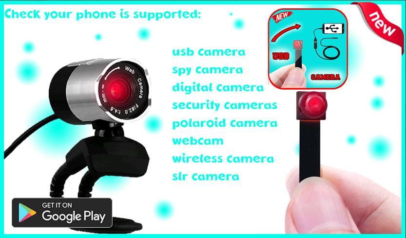 USB otg camera & endoscope android (webcam test) pour Android - Téléchargez  l'APK