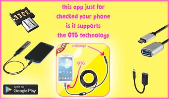 usb otg checker camera & endoscope app android Affiche