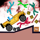 Monster Truck Games - Stickman Turbo Destruction icône