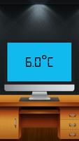 Thermometer for ambient temper โปสเตอร์