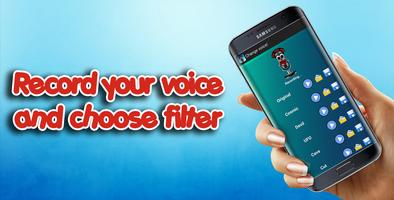 Change voice poster