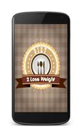 diet 2 lose weight Affiche