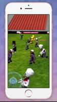 Poster Football Zombie