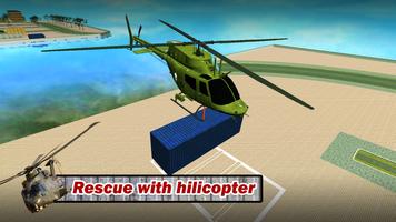 US Army Helicopter Transporter Simulator 3D capture d'écran 1