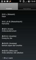 Modul Interaktif Bahasa Jepang capture d'écran 1