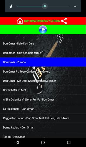 Descarga de APK de Don Omar Danza Kuduro para Android