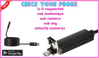 endoscope camera usb for andro Affiche