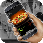 Fake call from pizza prank icon