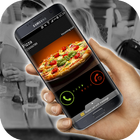 Fake call from pizza prank ícone