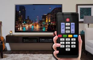 TV remote for every TV set - universal remote free Affiche