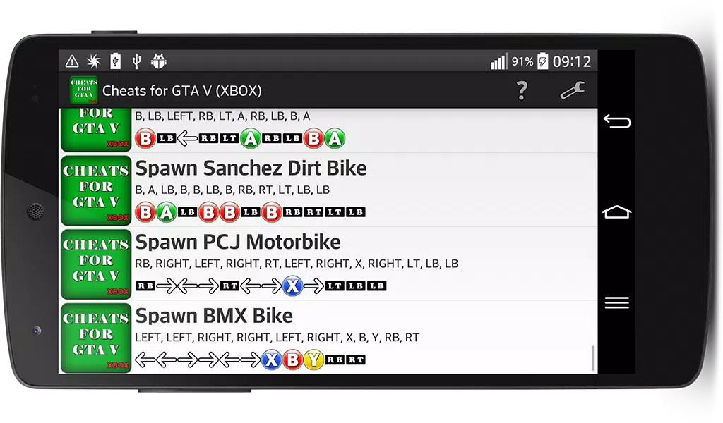 Cheats pour GTA V (XBOX) APK pour Android Télécharger