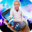 Dancing Putin on screen (prank
