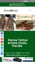 Henna Tattoo Artiste Ocala (Kesha) capture d'écran 1