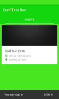 Conf Test Run постер
