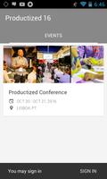 برنامه‌نما Productized Conference 2016 عکس از صفحه