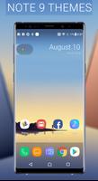 Note 9 launcher - Galaxy Note 9 Themes Affiche