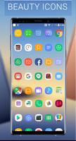 Note 9 launcher - Galaxy Note 9 Themes capture d'écran 1