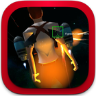 Iron Rocket Man 3D FREE icône