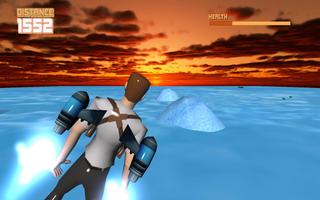 Flight Simulator Jetpack Hero постер