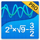 Graphing Calculator + Math PRO آئیکن