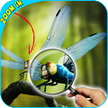 magnifying glass microscope + flashlight app