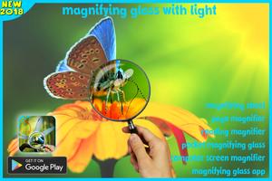 magnifying glass microscope + flashlight app screenshot 3