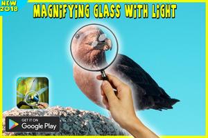 magnifying glass microscope + flashlight app screenshot 2