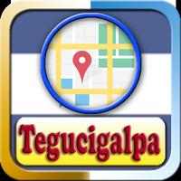 Tegucigalpa City Maps Affiche