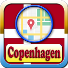 Copenhagen City Maps Zeichen