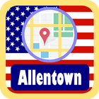 USA Allentown City Maps আইকন