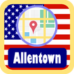 USA Allentown City Maps