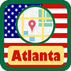 USA Atlanta City Maps simgesi