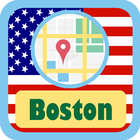 USA Boston City Maps icono