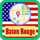 USA Baton Rouge City Maps icône