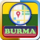 Burma Maps And Direction أيقونة