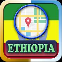 Ethiopia Maps And Direction Affiche