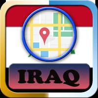 Iraq Maps And Direction Affiche