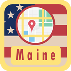USA Maine Maps simgesi