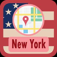 USA New York Maps penulis hantaran