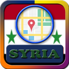 Syria Maps and Direction ícone