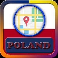 Poland Maps and Direction ポスター