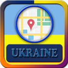 Ukraine Maps And Direction icône