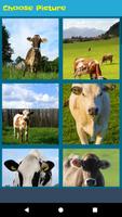 برنامه‌نما Best Animal Cow Jigsaw Puzzle Game عکس از صفحه