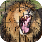 HD Lion Jigsaw Puzzle Game icône