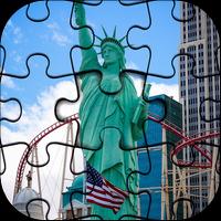 Beautiful New York Jigsaw Puzzle HD Game poster