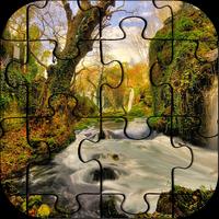 TOP River Jigsaw Puzzle plakat
