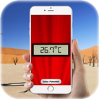 Electronic thermometer icon