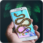 O Snake na tela e o assobio piada 2017 ícone